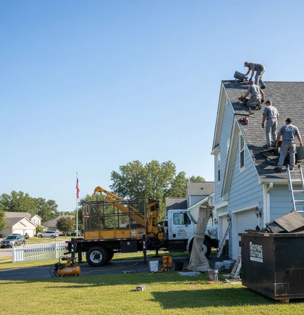 Flat Roof Repair in Galva, IL